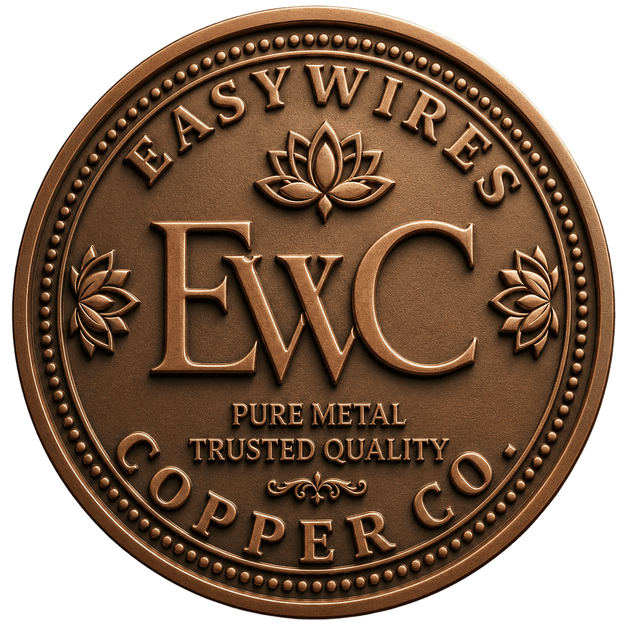 Easywires Copper Co. Brand Coin
